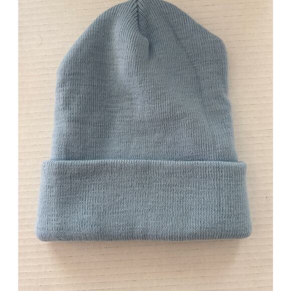New York Yankees Light Blue MLB Embroidered Cuffed Knit Hat Beanie Cap - Picture 5 of 10